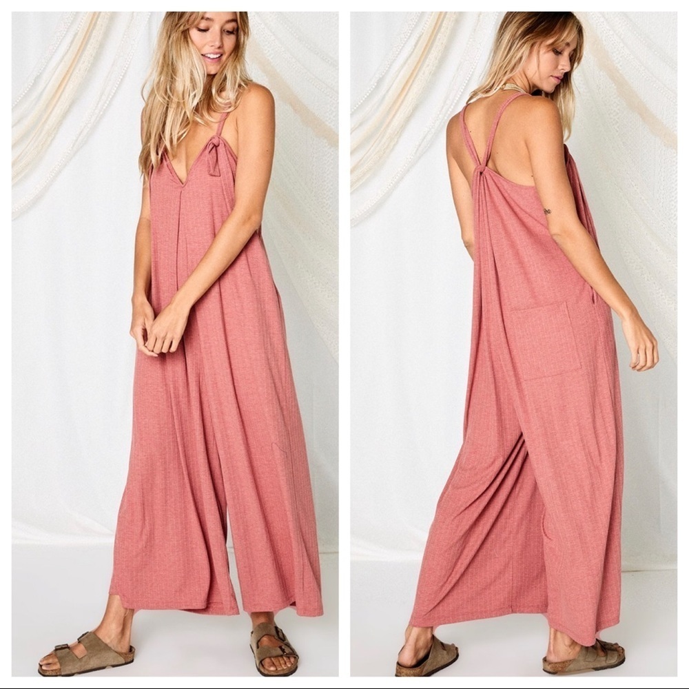 MOST Fabulous Tie Shoulder Jumpsuit